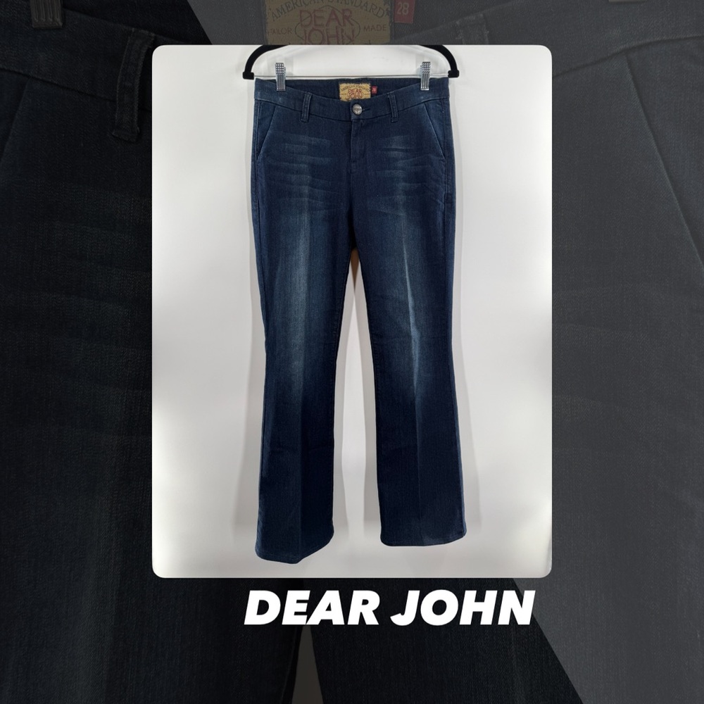 EUC Dear John Blizzard Boot Cut Jeans